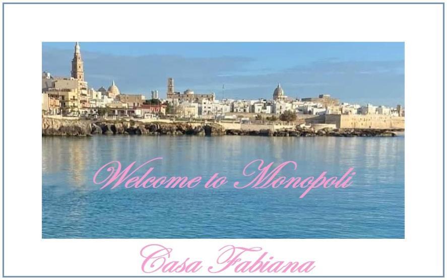 Apartament Casa Fabiana Monopoli Zewnętrze zdjęcie